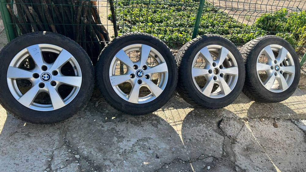 Джанти с зимни гуми за BMW E87 (1 серия) 16 цола – оригинални BMW