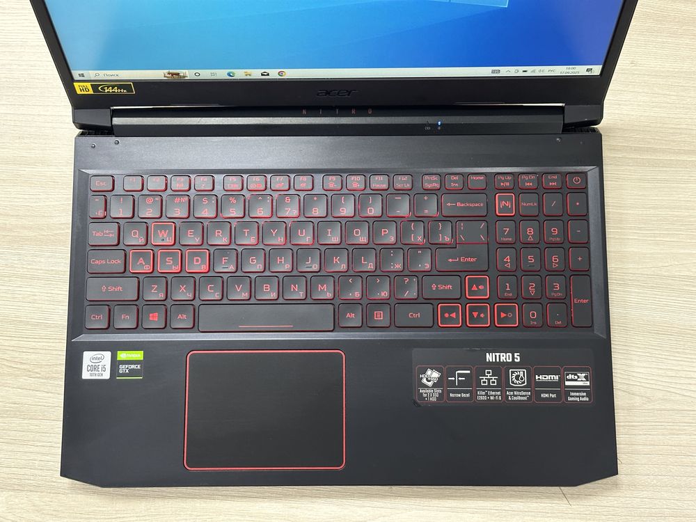 Игровой ноутбук Acer Nitro / i5-10300H / GTX 1650 / SSD 512 / 8gb DDR4