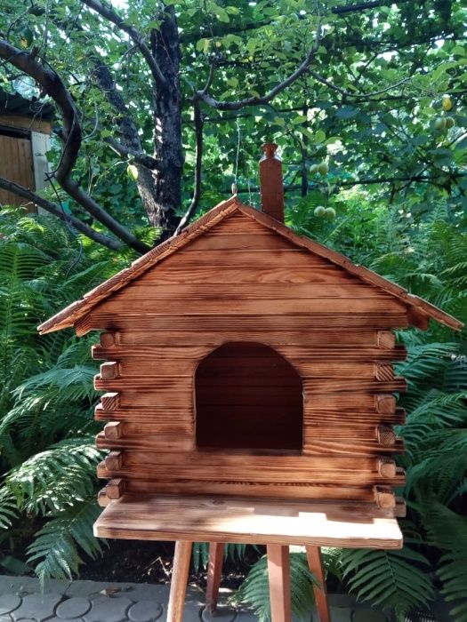 Домик для совы белки без ножек , совинный дом, домик из дерева