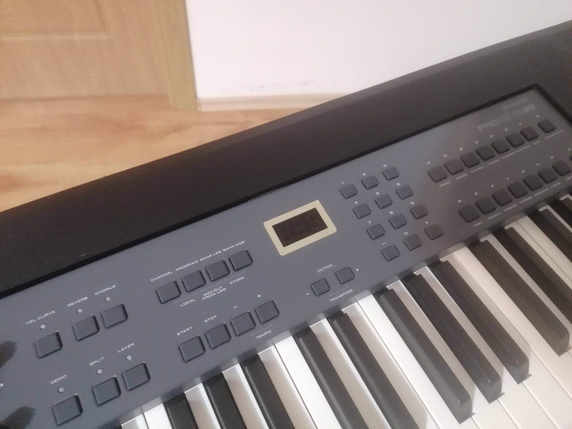 M-Audio Pro 88 keys Display LCD informațional
