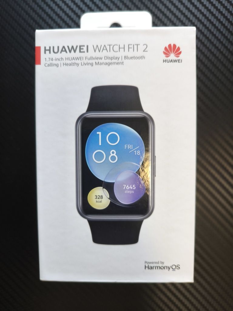 Huawei Watch Fit 2 | В гаранция + оригинална кутия, зарядно, каишка