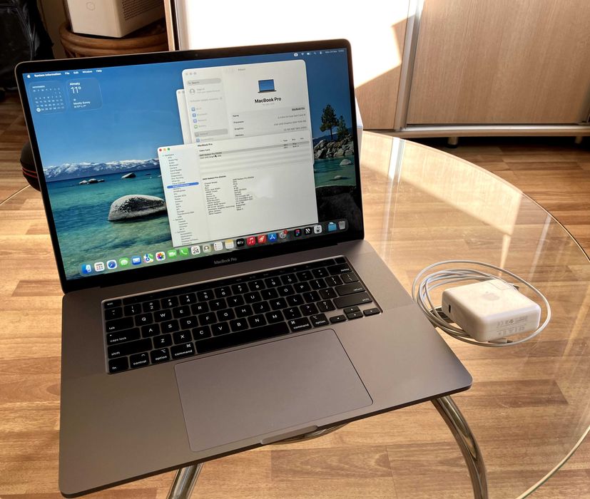 Macbook Pro 16" 2019 (i9, 5500M-8GB, 32GB RAM, 1TB SSD, 42 цикла)