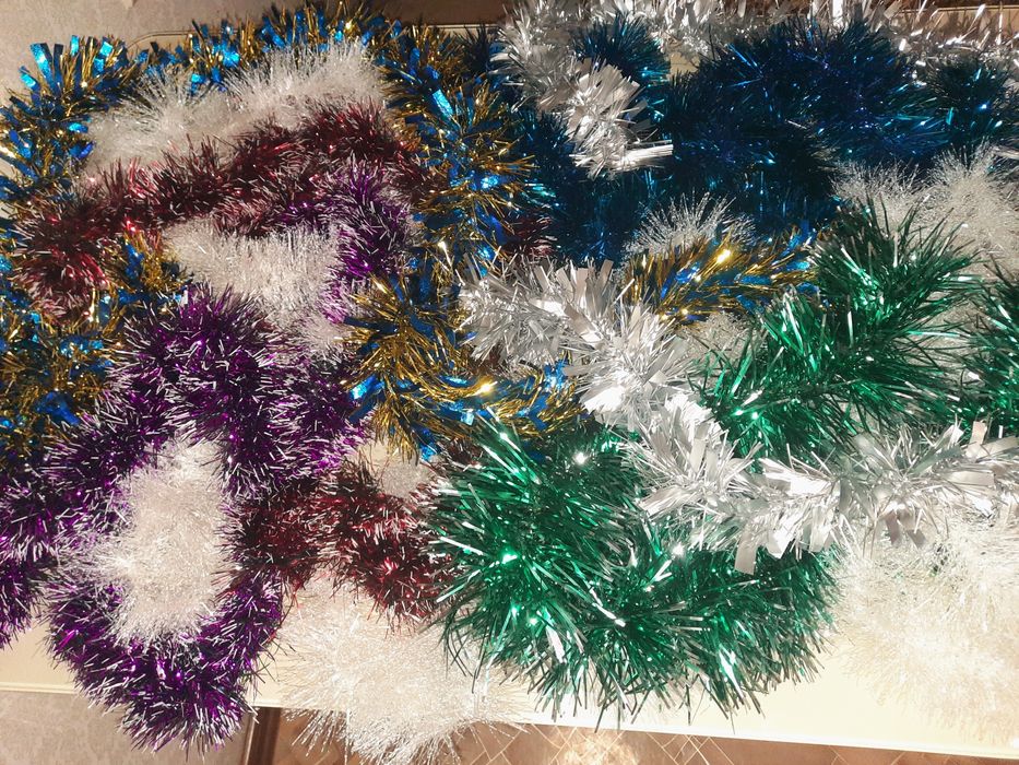 Мишура 2 метра новогодняя