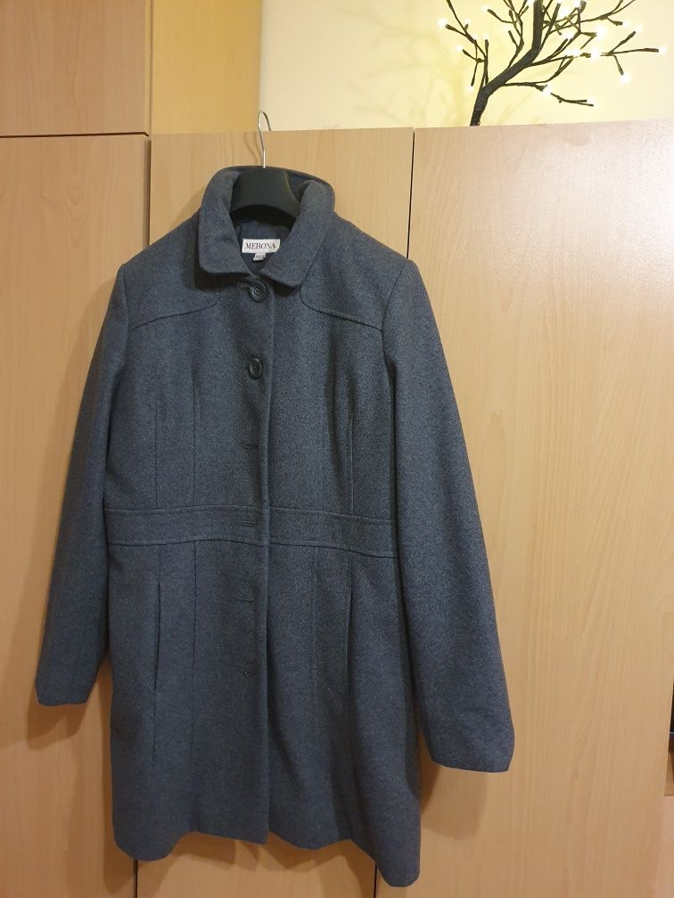 Елегантно дамско палто 2XL