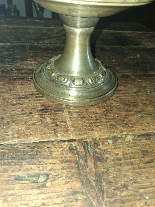 Fructiera alamă argintata