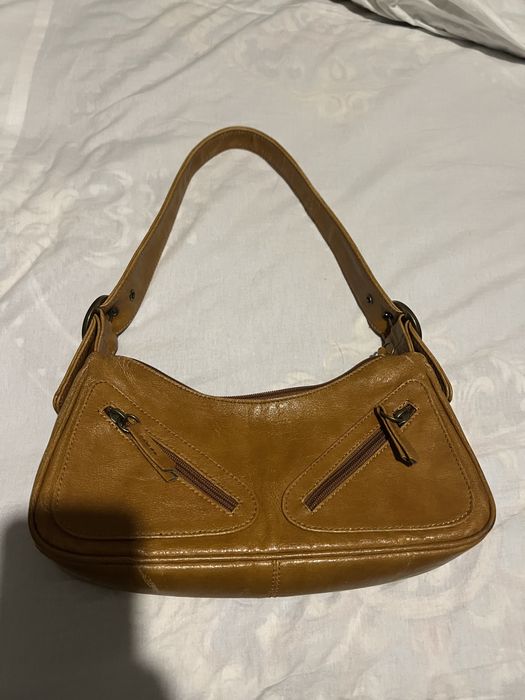 Сумка кожаная винтажная