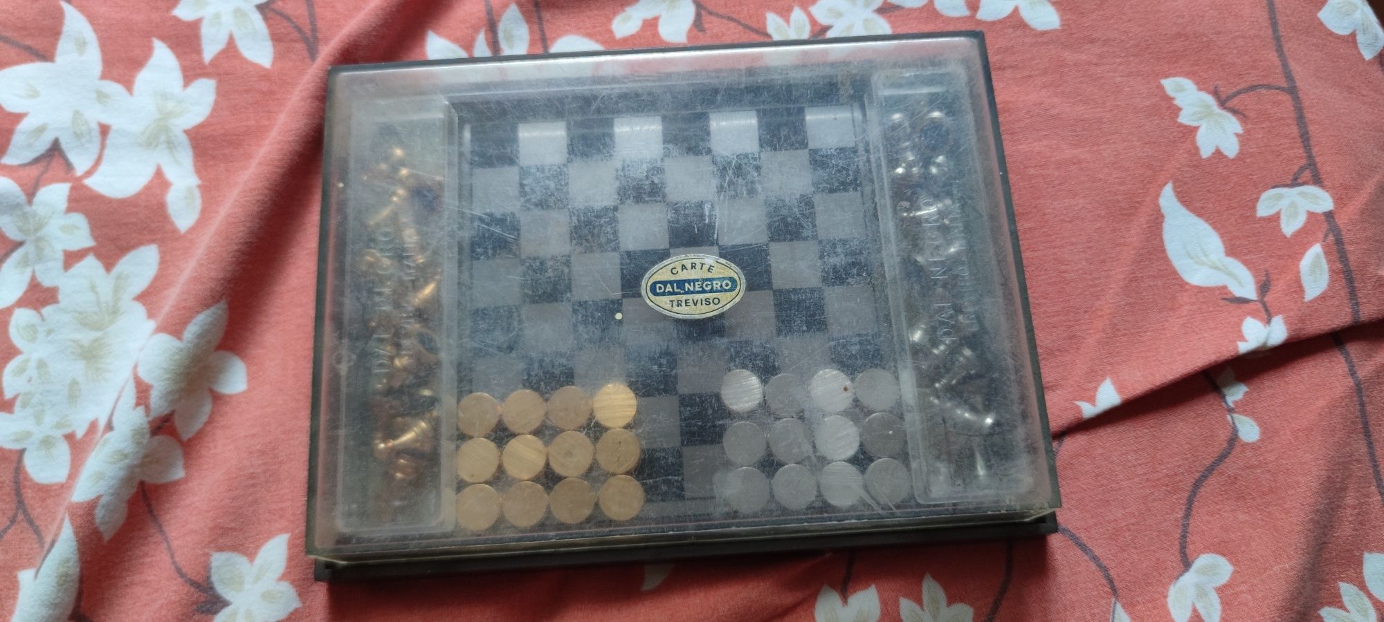 Șah si dame vintage Carte dal negro treviso italia