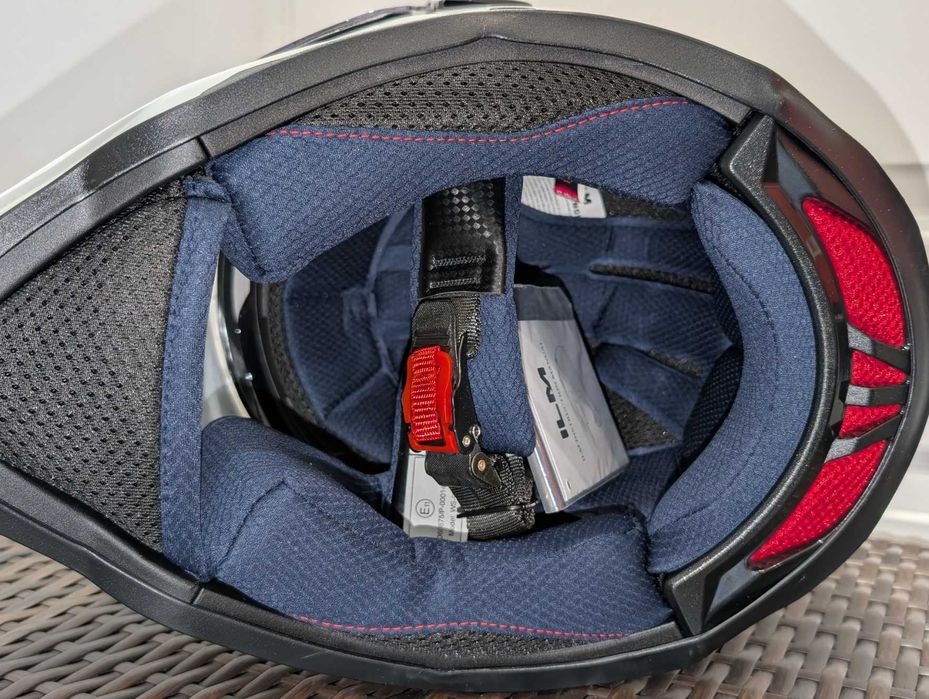 Casca moto ILM cross, Dual Sport, marime M - ochelari de soare