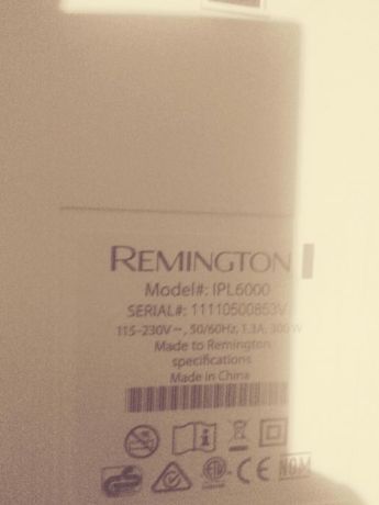 Remington ipl600 ptr epilat cu laser