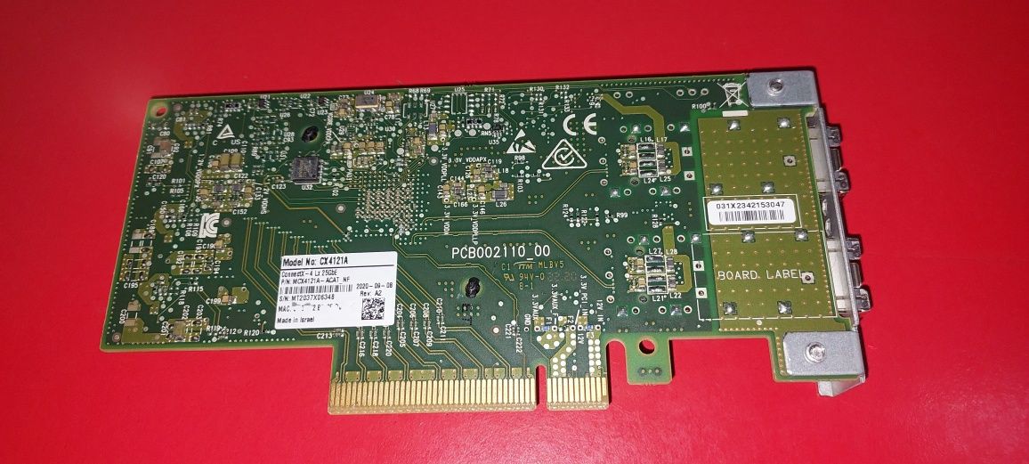 Placa Retea Originala Mellanox ConnectX-4 Lx 25GBe MCX4121A-ACAT
