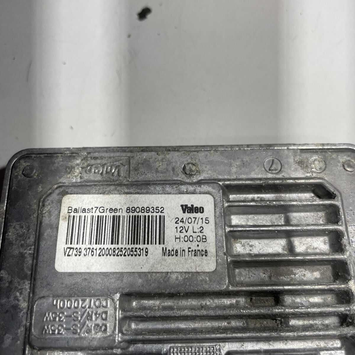 Balast xenon Valeo 7g 89089352 оригинален баласт модул Валео