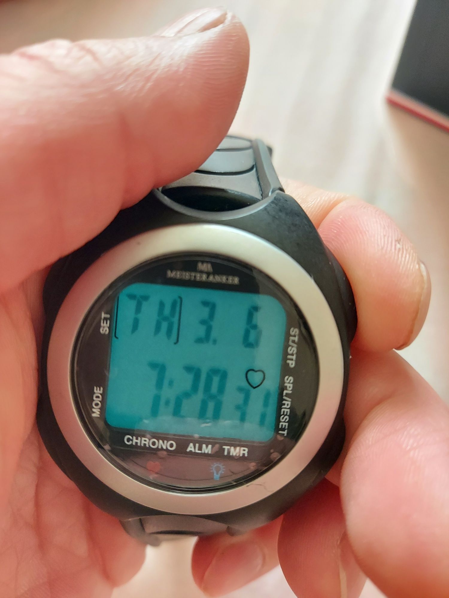 Ceas digital german Meister Anker chrono alarm noi nout