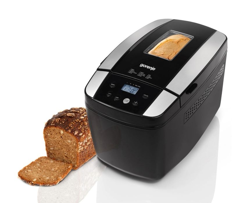 Masina de paine Gorenje, 800 W, afisaj LCD, 12 programe, 1,2 kg, 220 -