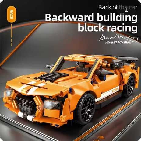 Masina ToylinX SuperCar Shelby GT500  joc construit tip lego 451 piese
