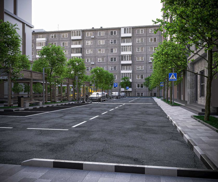 2 хонали квартира 60 м² — шаҳар маркази, қулай бўлиб-бўлиб тўлаш