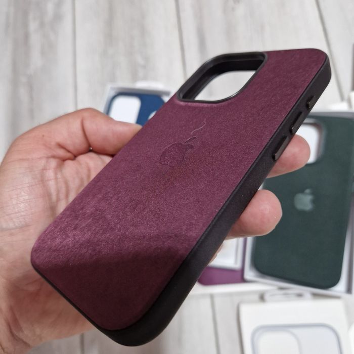 Huse Apple iPhone FineWoven Magsafe/Clear Magsafe seria 15 iPhone