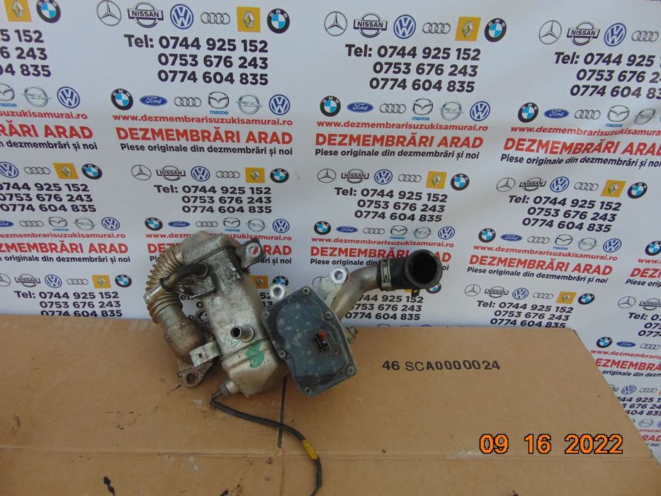 Supapa EGR cu racitor gaze Renault Trafic 1.6 Renault Megane 3 Scenic 3 Nissan Qashqai Opel Vivaro