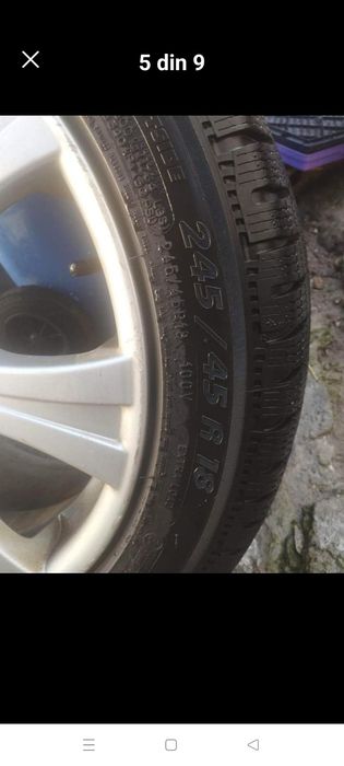 Genti aliaj+ cauciuc iarna 18