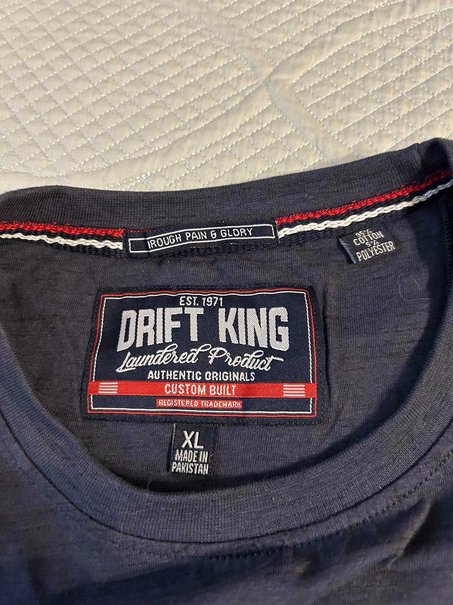 Нова тениска на марката Drift King, XL размер