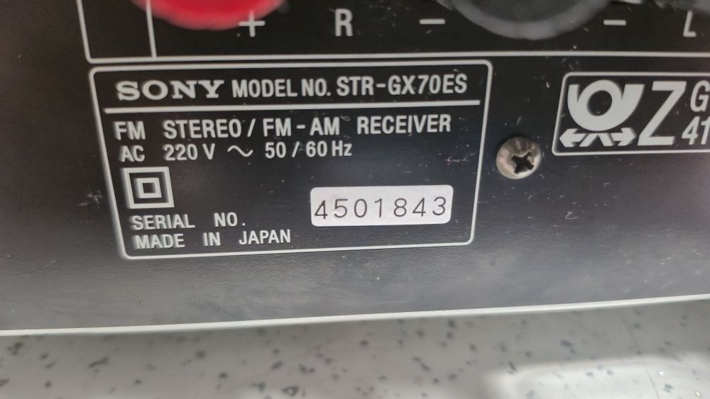 Amplituner Sony STR-GX70ES