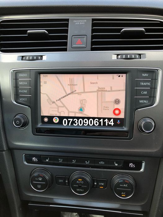 Carplay, AppConnect, Android Auto Harti Volkswagen Golf Passat Tiguan