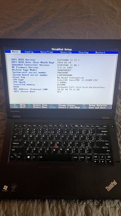 Laptop Lenovo Thinkpad T440p