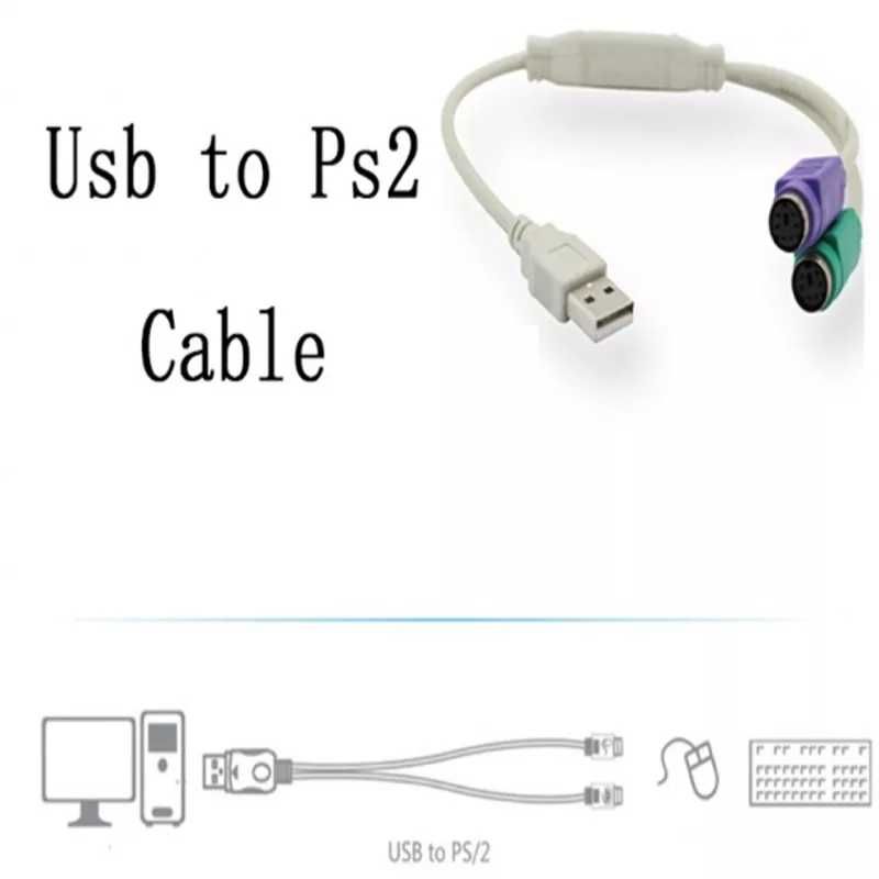 USB PS2 tastatura mouse adaptor cablu vezi poze