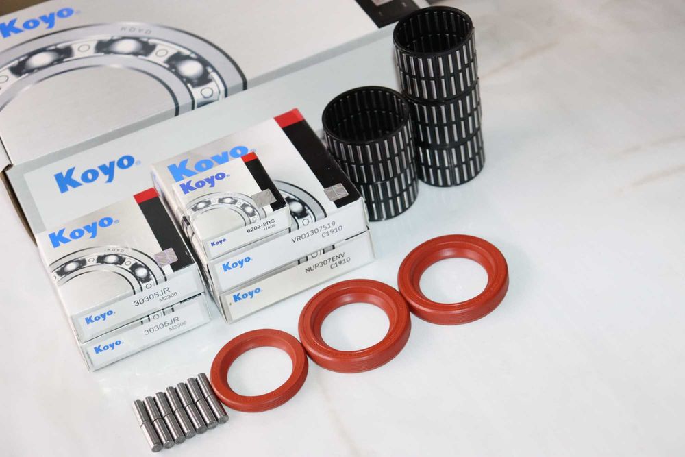 Ремкомплект подшипников роликовых КПП ГАЗель 5ти ступенч. "Koyo" Japan