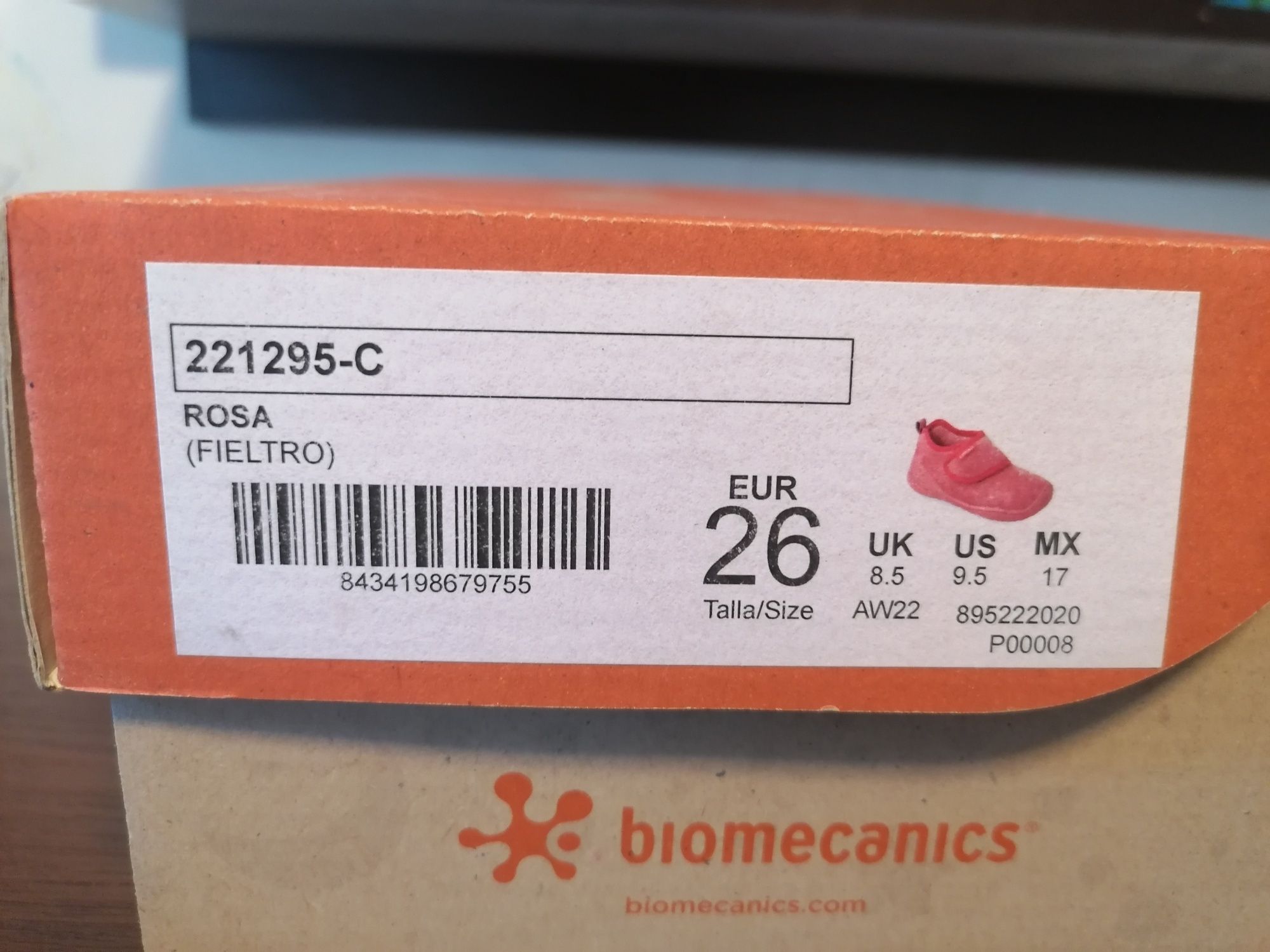 Вълнени пантофи Biomecanics 26