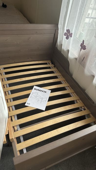 Разтегателно детско легло Икеа Sundvik с матрак и рамка