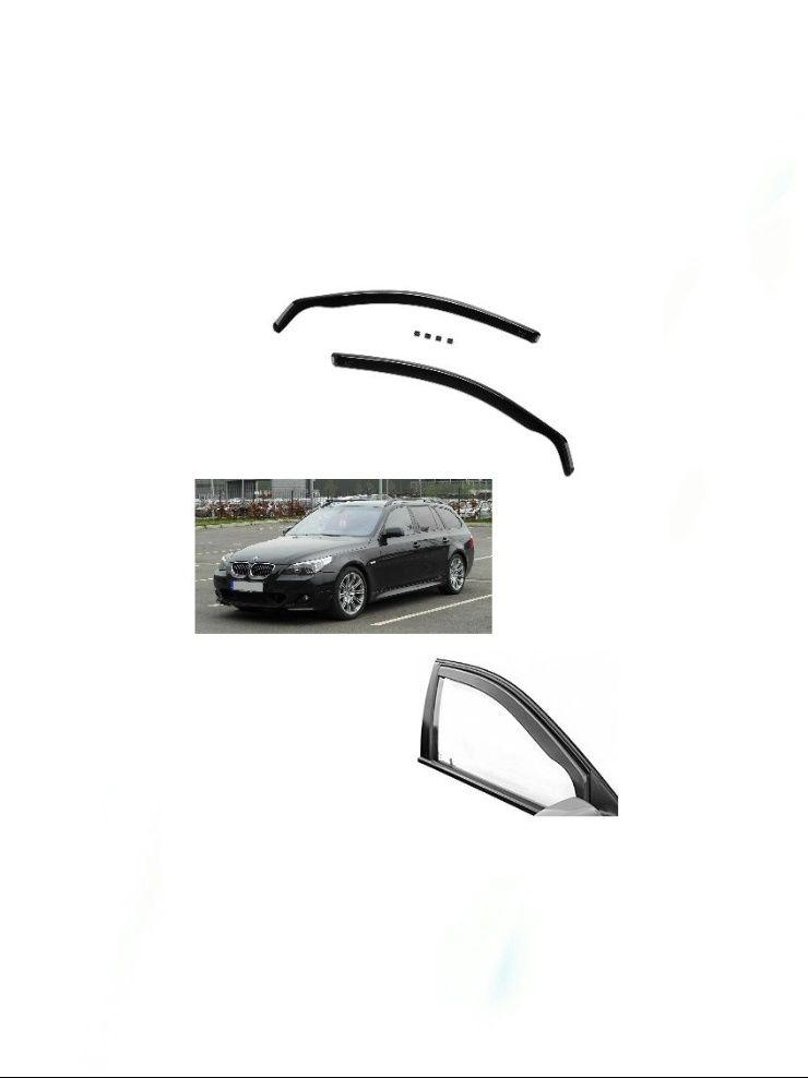Ветробрани BMW 5 серия E61 COMBI (2004-2010)- 4/5 врати-  (2бр.)