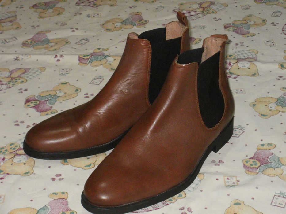 BLEND и SELECTED HOMME мъжки нови естествена кожа 42