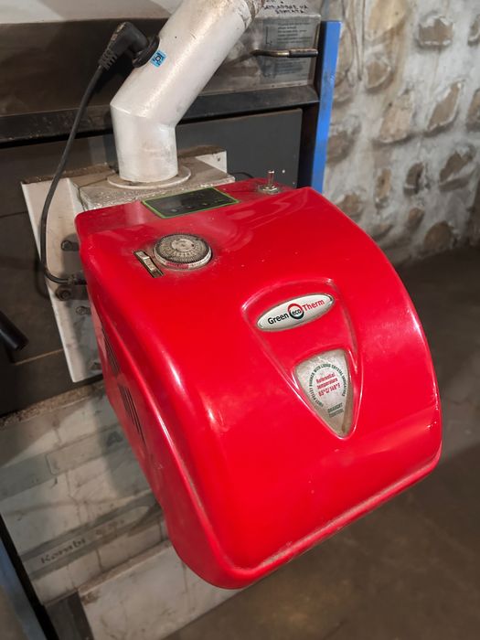 Котел с пелетна горелка 25кв - може и поотделно