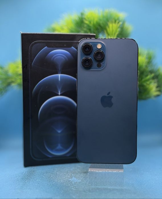 Apple iPhone 12 Pro Max, 128GB, 5G, Pacific Blue