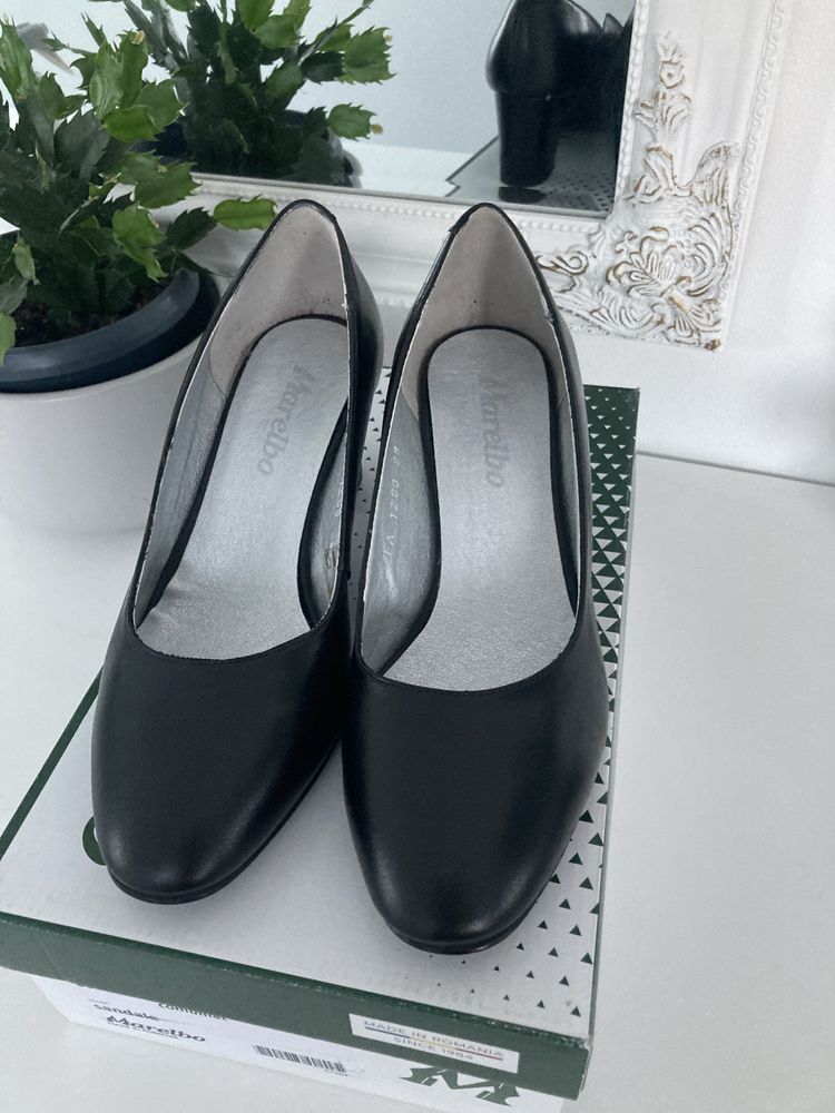 Pantofi piele naturala Marelbo