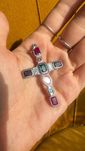 Крестик Серебряный 925 проба