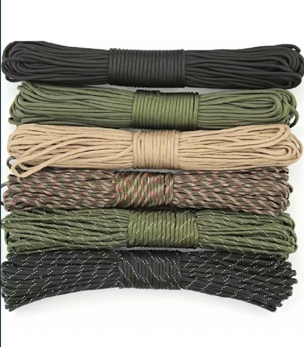 Паракорд 7 нишки 550 Paracord Cord 5  30 M Dia.4mm къмпинг оцеляване