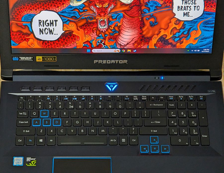 [Laptop Gaming Acer PPREDATOR] GTX 1070 8Gb, 32Gb RAM