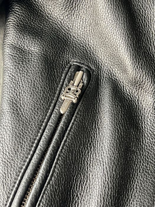 Кожено яке Chrome Hearts size S