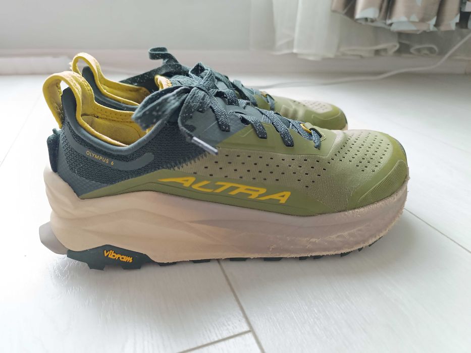 Планински обувки Altra M Olympus 6 Dusty Olive 44.5  носени веднъж