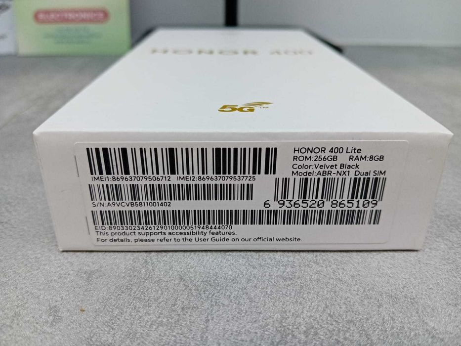 Honor 400 Lite 8/256Gb nefolosit (AG26 T2)(B.44830) Garantie 2 ani!