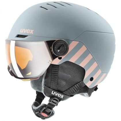 Casca schi ski copii Uvex Rocket jr. Visor. (NOUĂ)