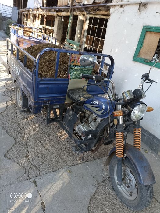 Трицикл сатылады.Жүріп тұр жағдайы жақсы.Кілтпен оталады.