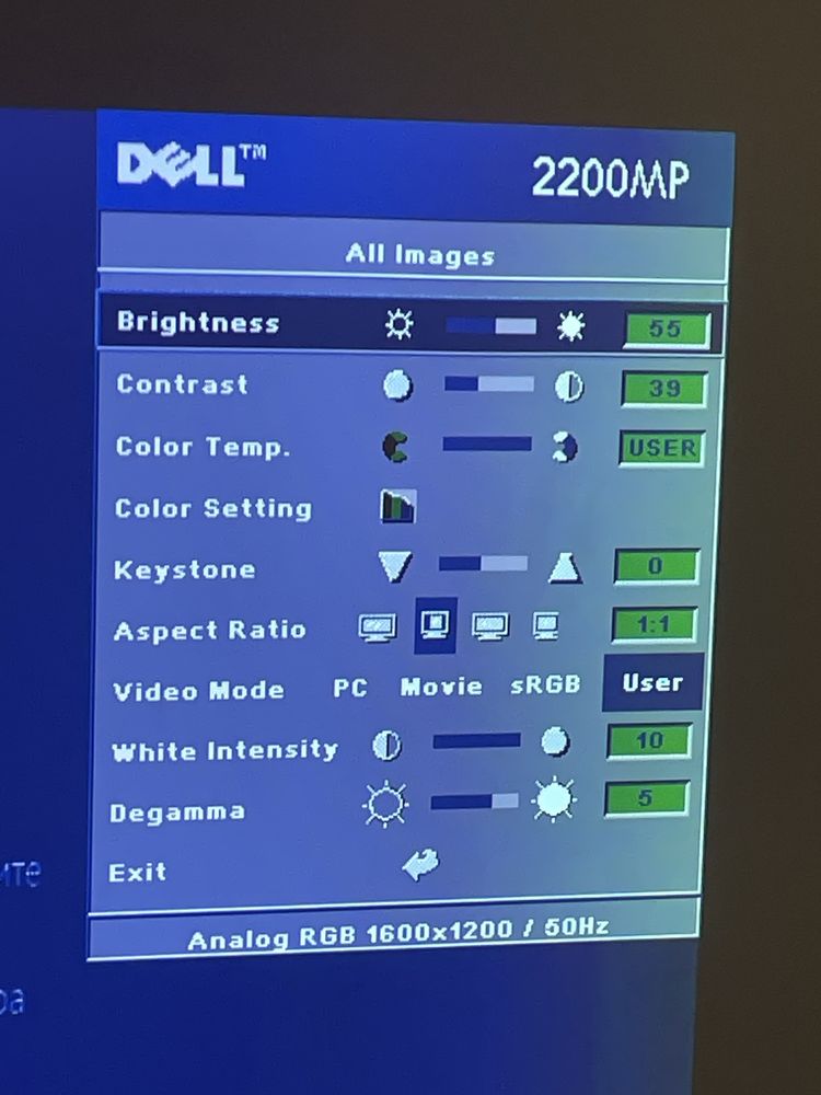 Проектор Dell 2200MP