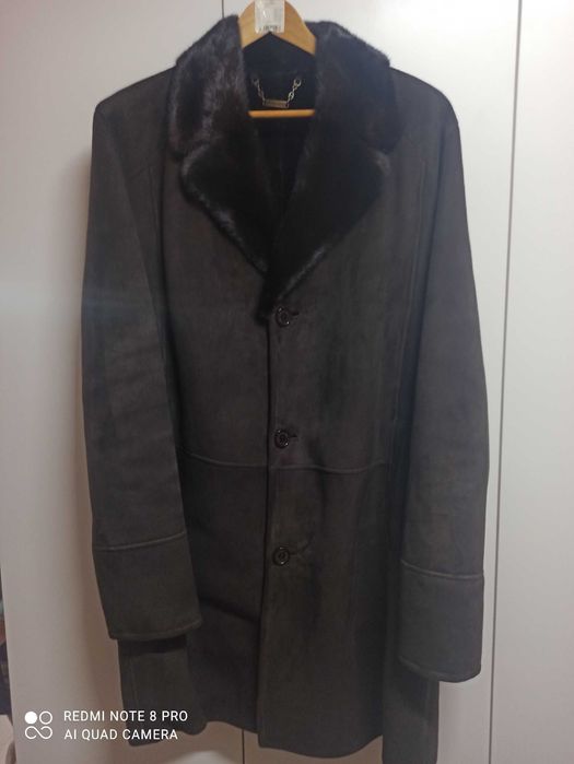 Итальянская дублёнка мужская, натуральная, Antonyo Jacoby