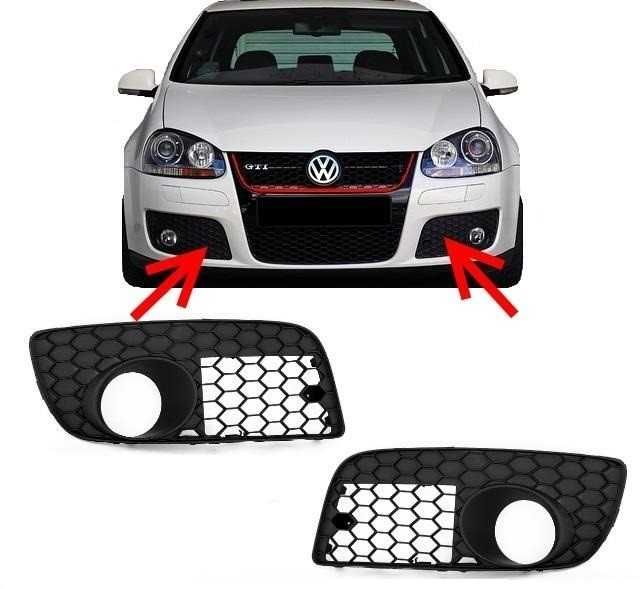 Решетки VW Golf 5 GTI В броня Долни Решетки Пчелан пита Голф 5 ГТИ