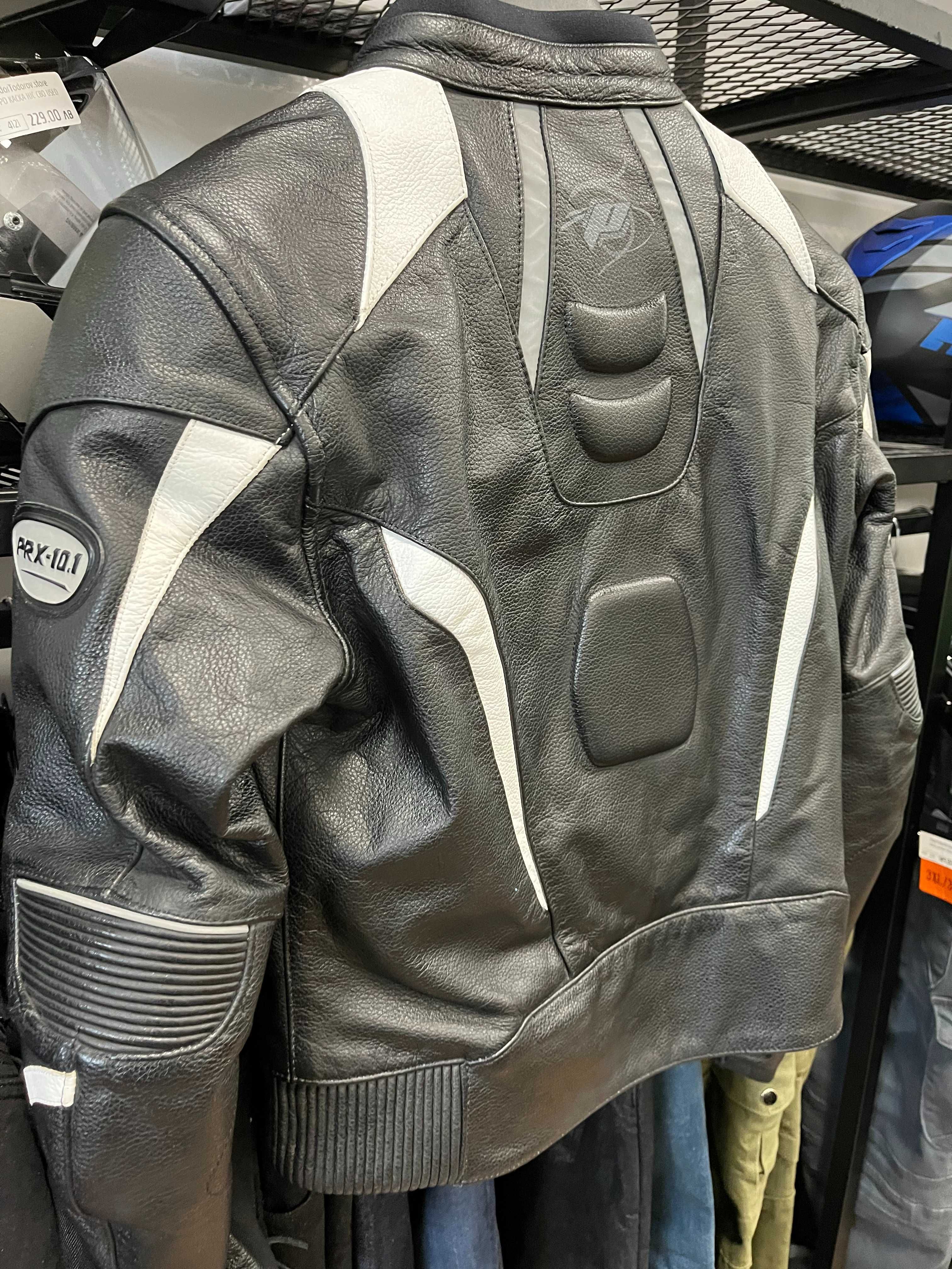 Дамско Кожено мото яке PROBIKER PRX-10,42-L, като ново, протектори