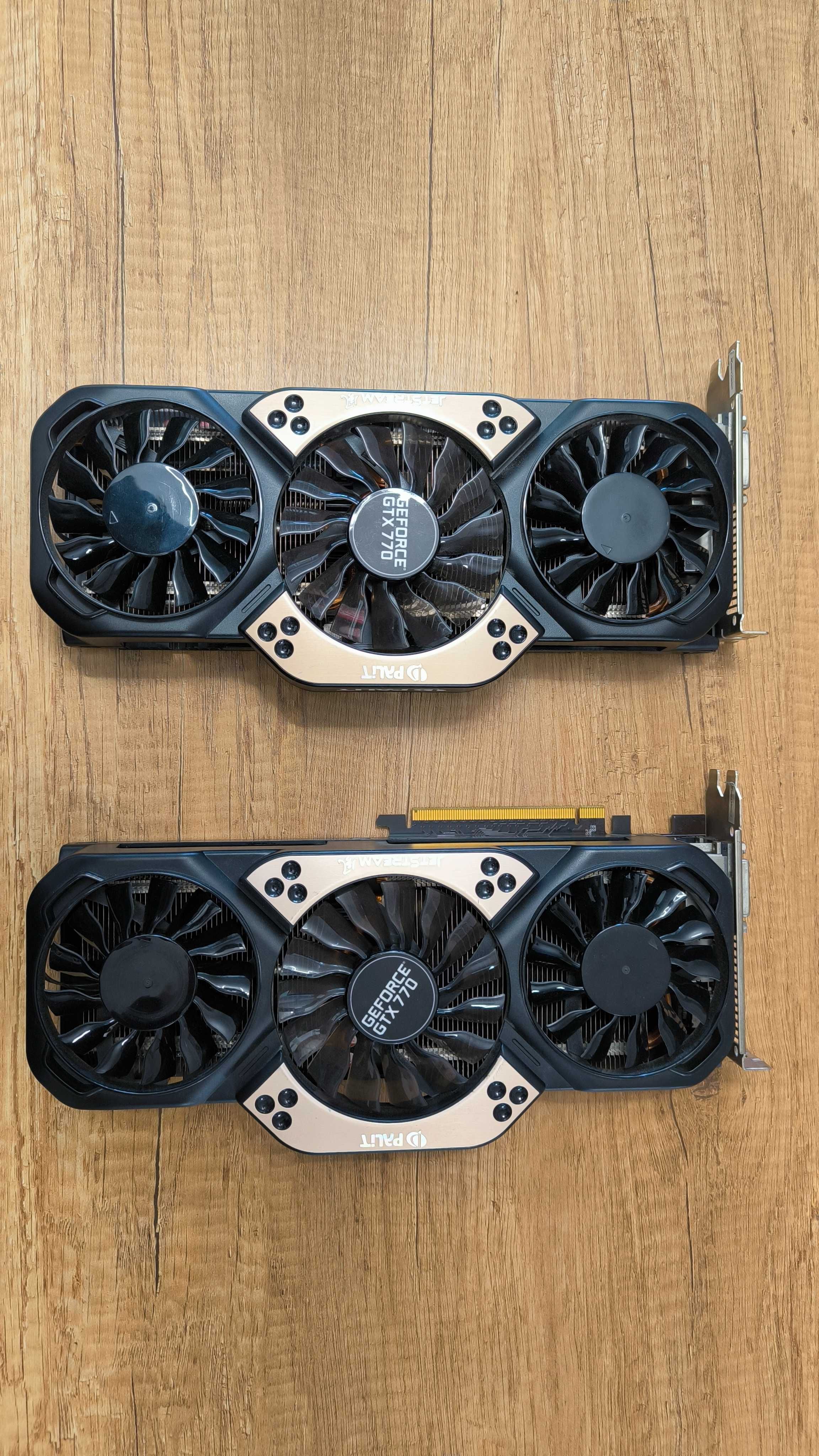 Продавам 2 бр. PALIT GTX 770 2GB