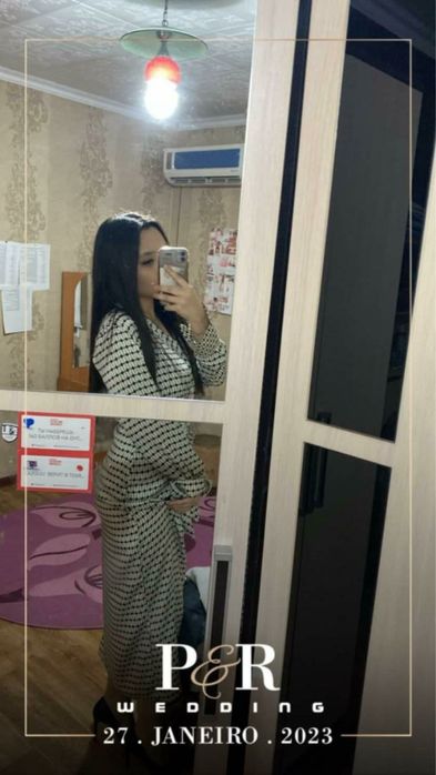 Платье на запах новое