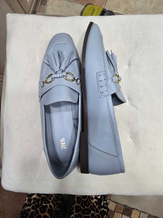 Женские лоферы Zara 41 разм б/у